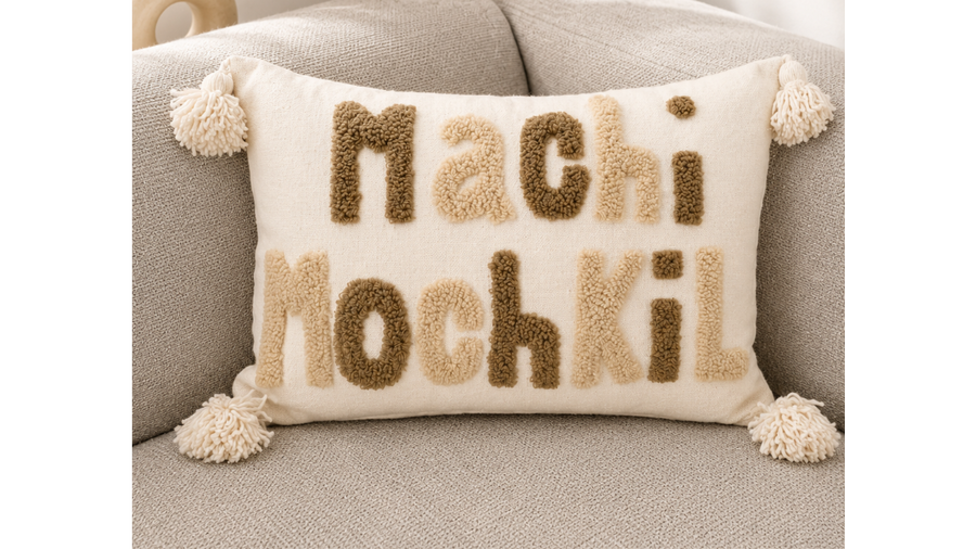 Housse de coussin Machi Mochkil